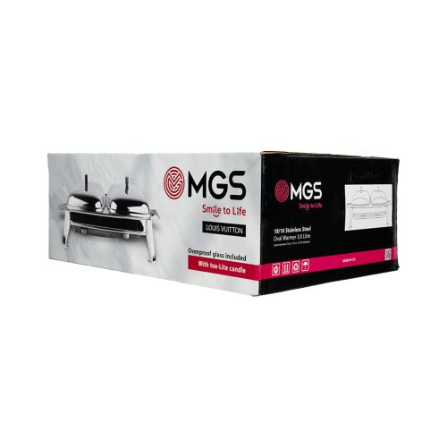 سوفله دوقلو مستطیل کروم کد OW4104
