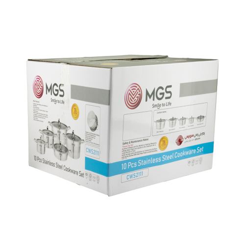 سرویس قابلمه 10 پارچه استیل CWS2111