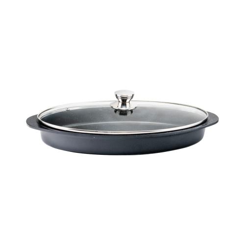 تابه مرغ و ماهی گرانیتی سایز 42 طرح ایتالیا B