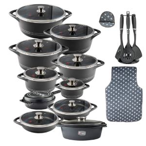 سرویس قابلمه 33 پارچه گرانیت طرح ایتالیا B