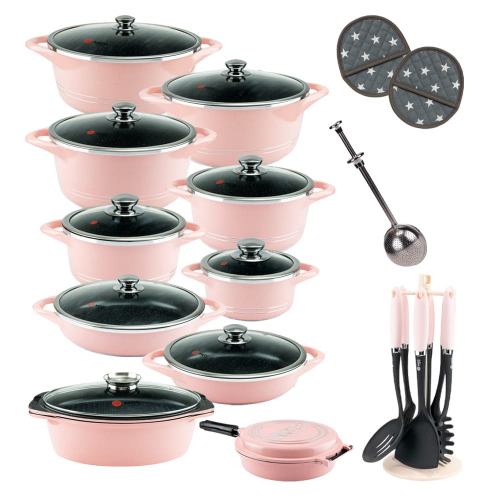 سرویس قابلمه 33 پارچه گرانیت طرح ایتالیا B