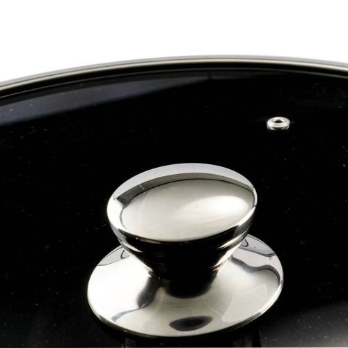 تابه دو دسته گرانیتی سایز 32 طرح ایتالیا B