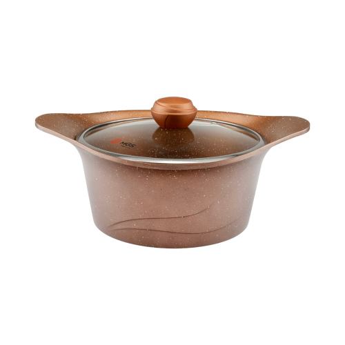 سرویس قابلمه 15 + 2 پارچه گرانیت طرح کره ای C