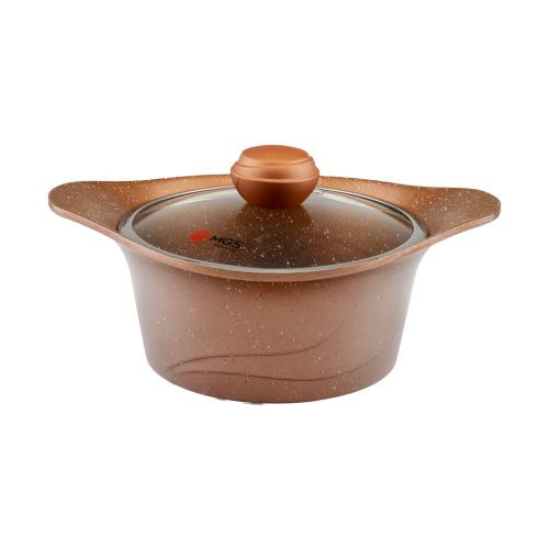 سرویس قابلمه 15 + 2 پارچه گرانیت طرح کره ای C