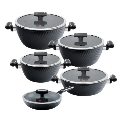 سرویس قابلمه 10 پارچه طرح فورج کد FR07