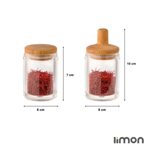 خرید جا زعفرانی درب چوبی لیمون 2280 تک عددی