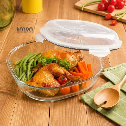 ظرف شیشه ای لیمون